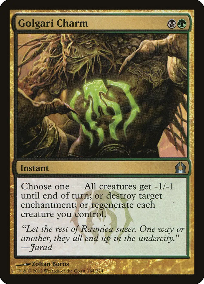 Golgari Charm Return to Ravnica
