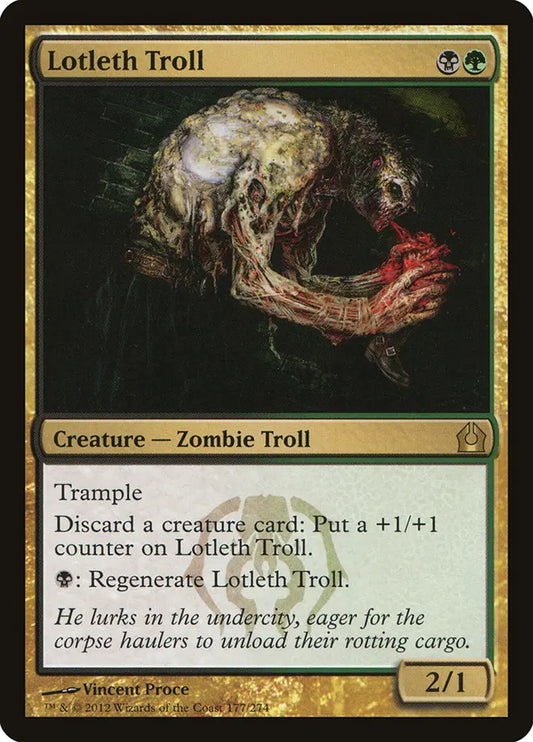 Lotleth Troll Return to Ravnica