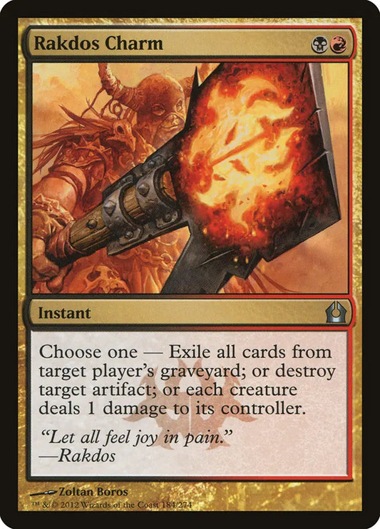 Rakdos Charm Return to Ravnica