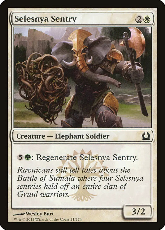 Selesnya Sentry Return to Ravnica