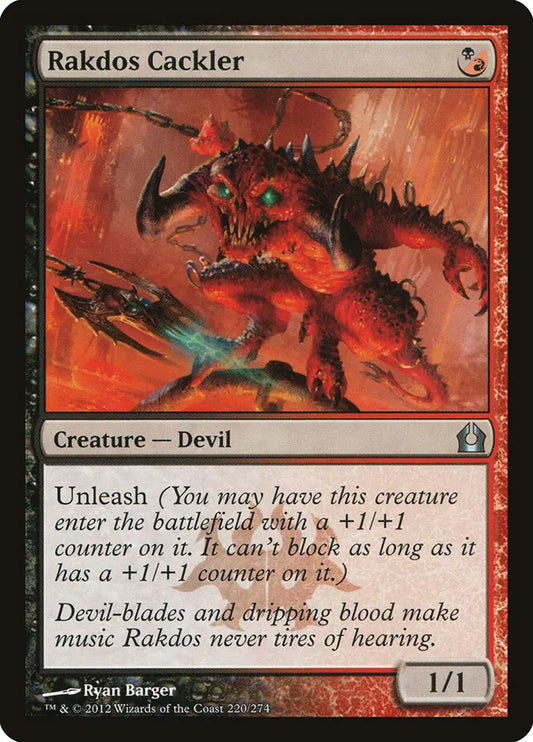 Rakdos Cackler Return to Ravnica