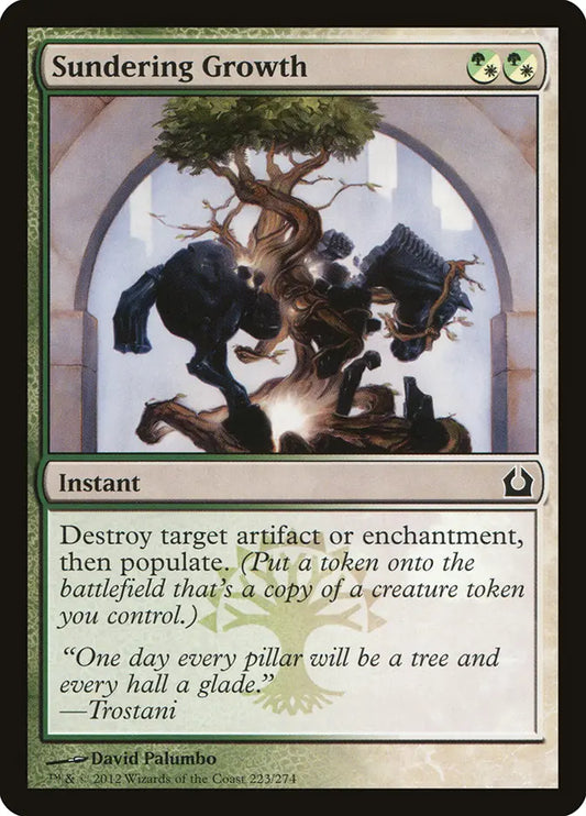Sundering Growth Return to Ravnica
