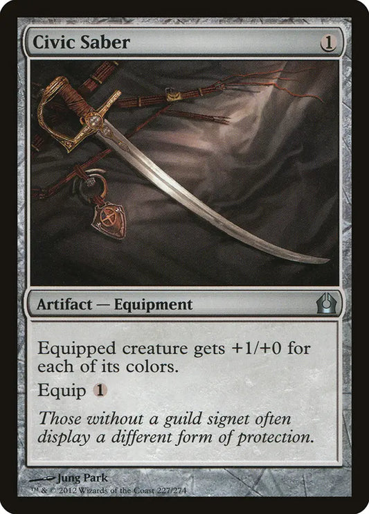 Civic Sabre Return to Ravnica