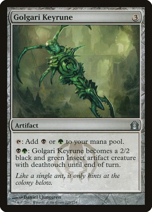 Golgari Keyrune Return to Ravnica
