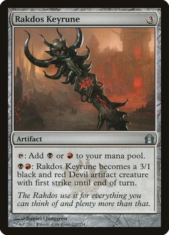 Rakdos Keyrune Return to Ravnica