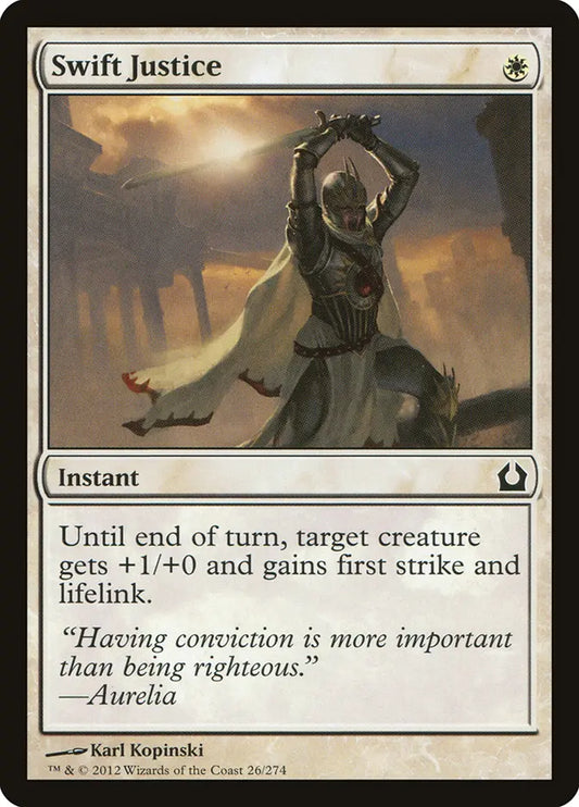 Swift Justice Return to Ravnica