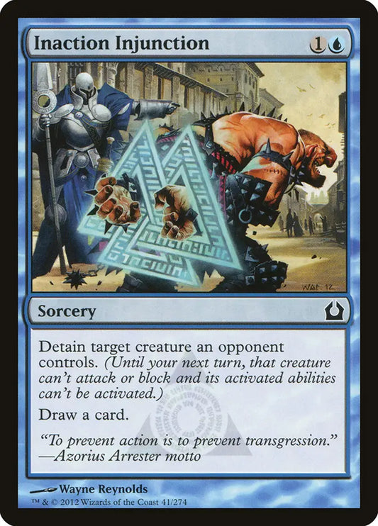 Inaction Injunction Return to Ravnica