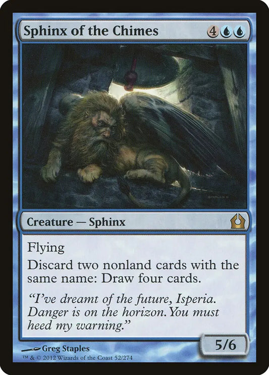 Sphinx of the Chimes Return to Ravnica