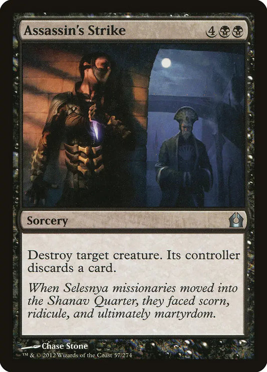 Assassin's Strike Return to Ravnica