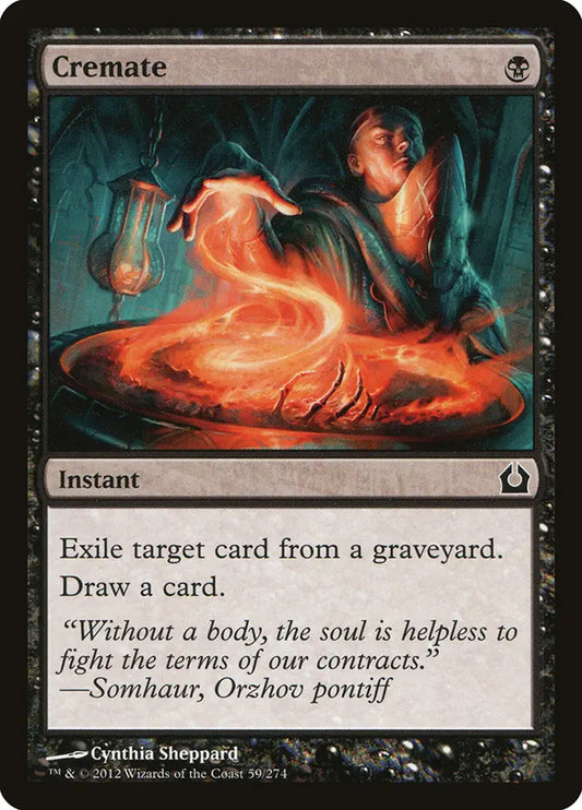 Cremate Return to Ravnica