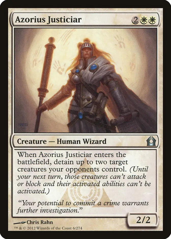 Azorius Justiciar Return to Ravnica