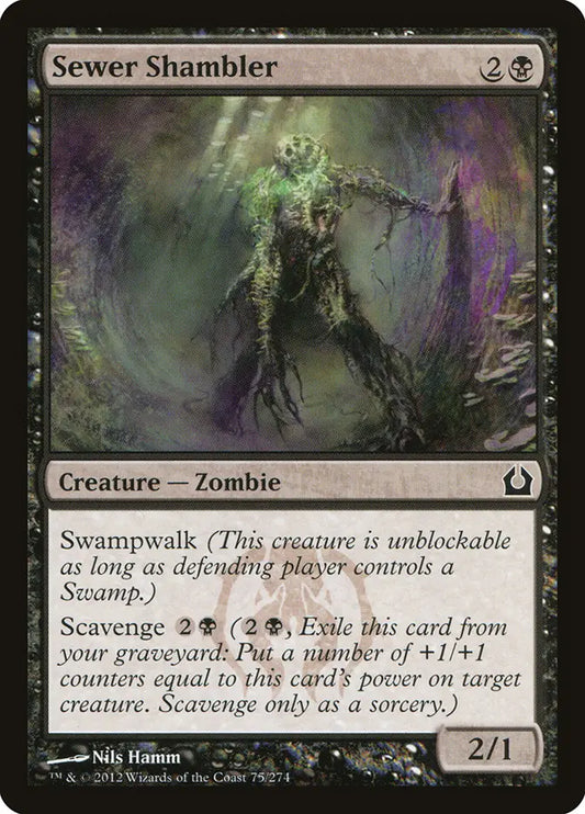Sewer Shambler Return to Ravnica