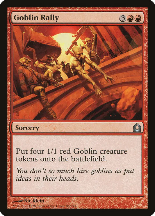 Goblin Rally Return to Ravnica
