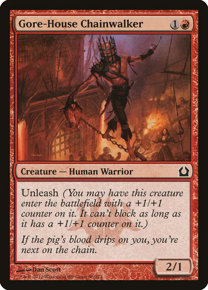 Gore-House Chainwalker Return to Ravnica
