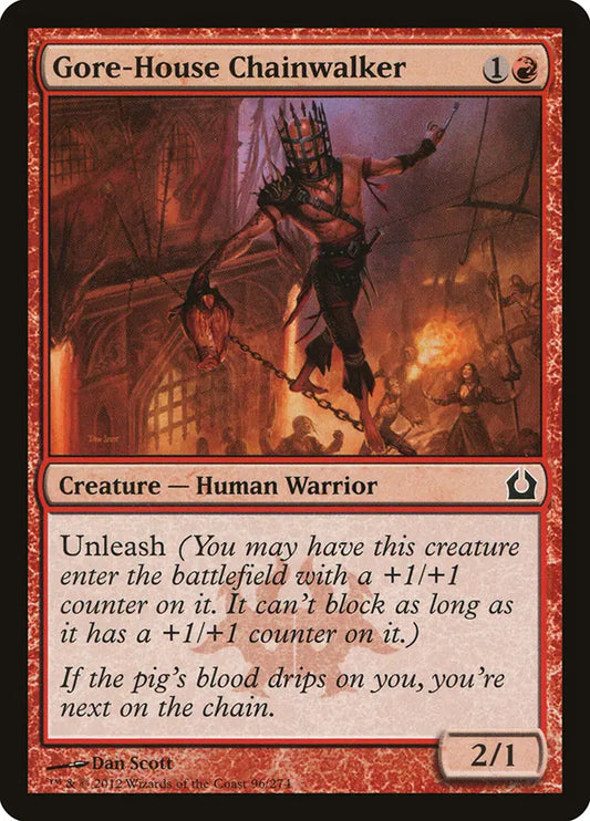 Gore-House Chainwalker Return to Ravnica