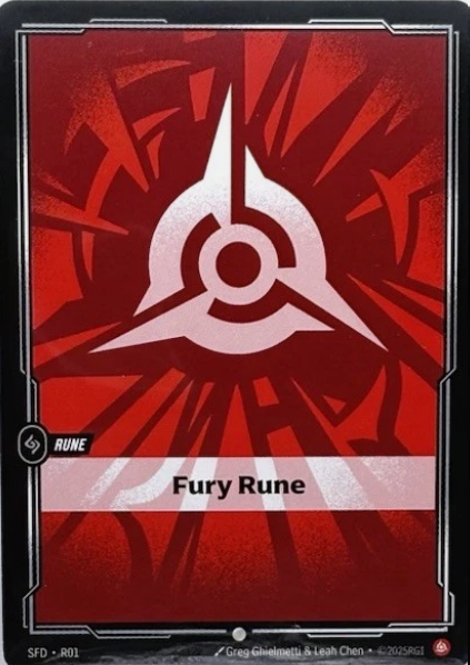 Espritforgé runique de furie