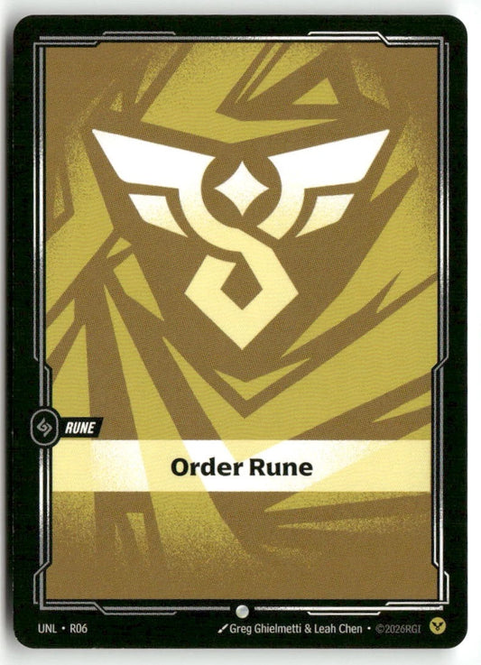Order Rune Unleashed