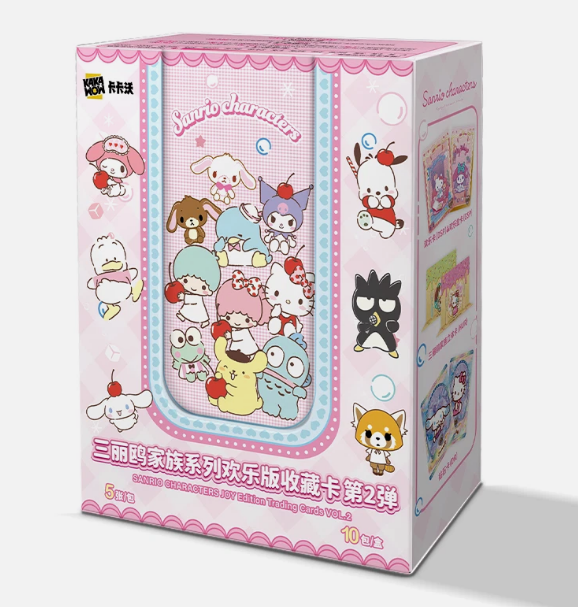 KAKAWOW Sanrio Characters Joy Edition Anime Collection Trading Card Vol 2. Cards Box