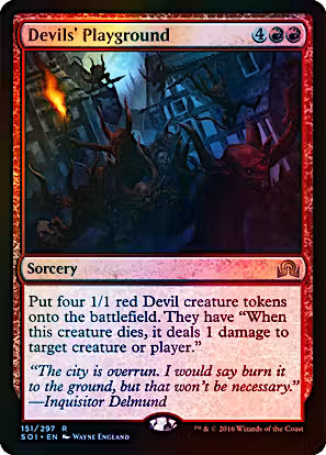 Devils' Playground Shadow Over Innistrad