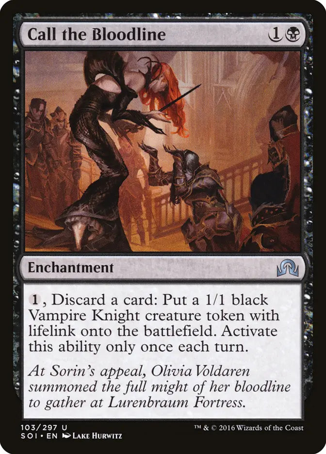 Call the Bloodline Over Innistrad