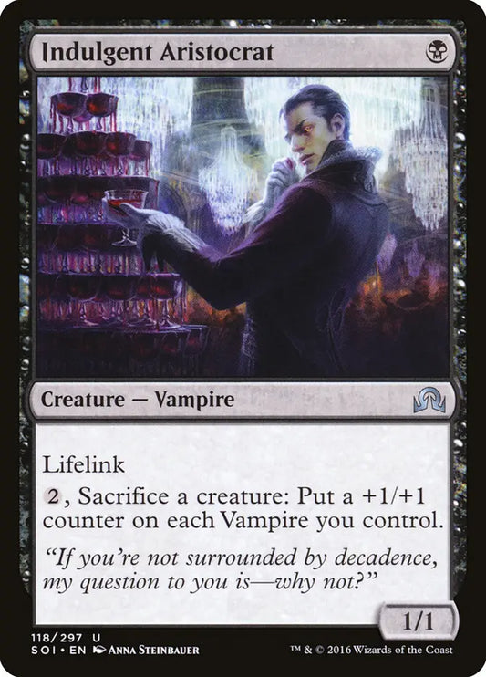 Indulgent Aristocrat Shadow Over Innistrad