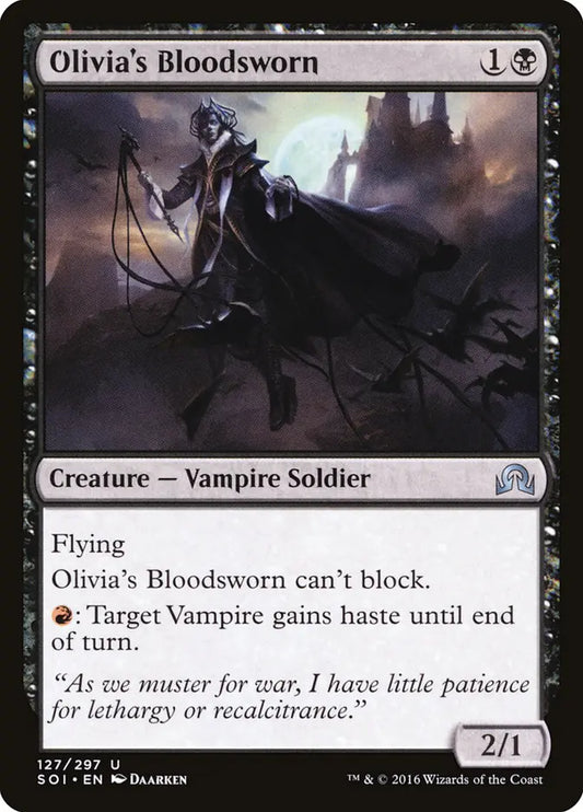 Olivia's Bloodsworn Shadow Over Innistrad