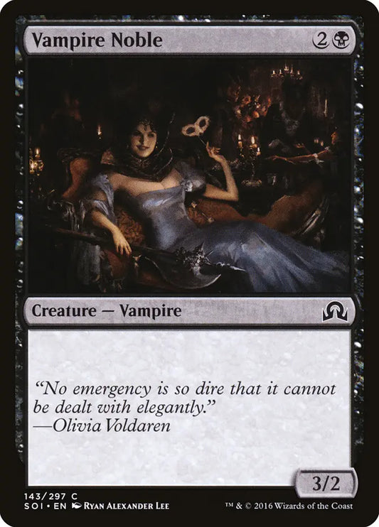 Vampire Noble Shadow Over Innistrad