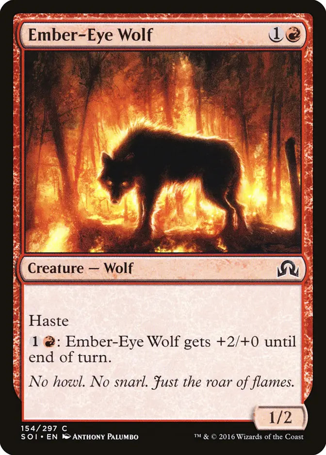 Ember-Eye Wolf Shadow Over Innistrad