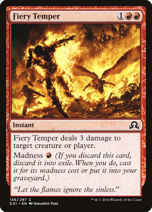Fiery Temper Shadow Over Innistrad