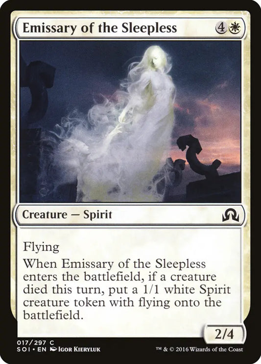Emissary of the Sleepless Shadow Over Innistrad