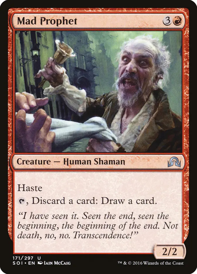 Mad Prophet Shadow Over Innistrad