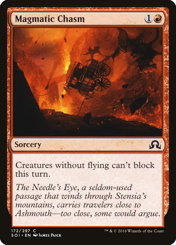 Magmatic Chasm Shadow Over Innistrad