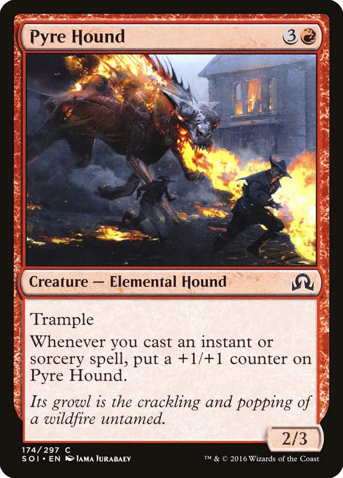 Pyre Hound FOIL Shadow Over Innistrad