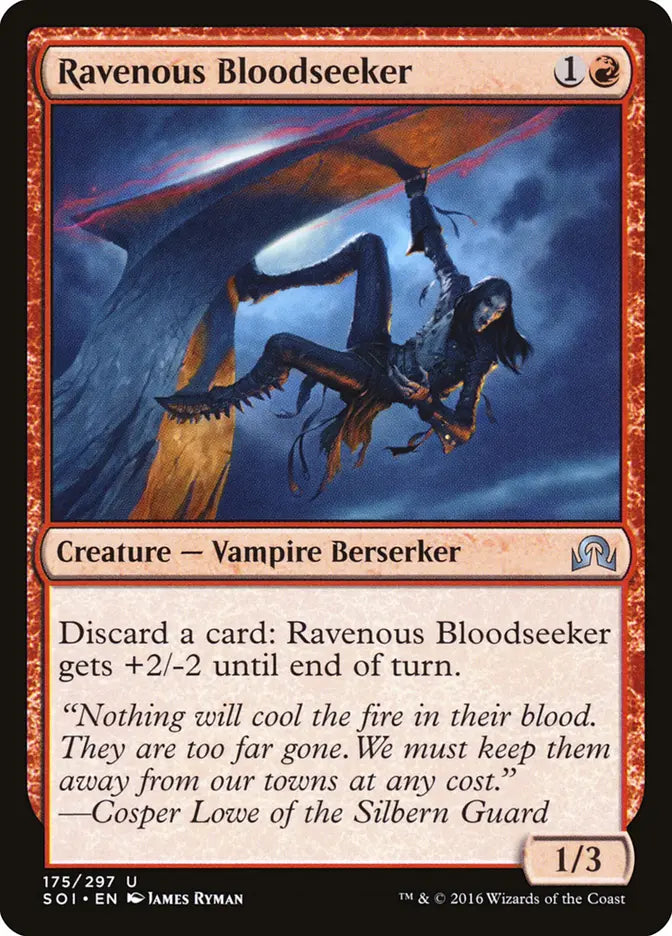 Ravenous Bloodseeker Shadow Over Innistrad