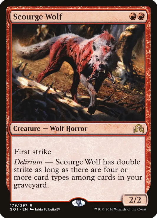 Scourge Wolf Shadow Over Innistrad
