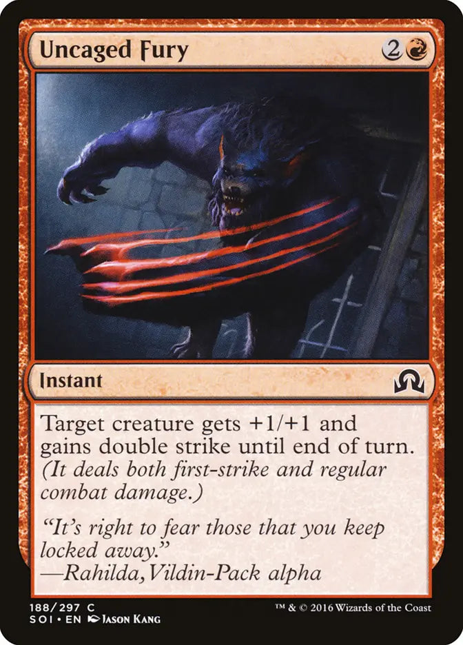 Uncaged Fury Shadow Over Innistrad