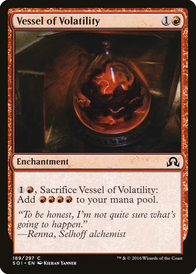 Vessel of Volatility Shadow Over Innistrad