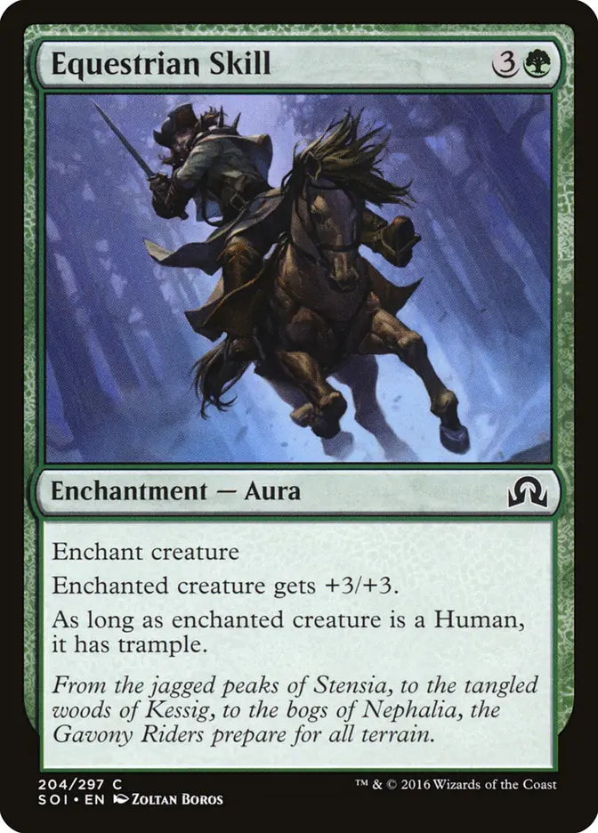 Equestrian Skill Shadow Over Innistrad