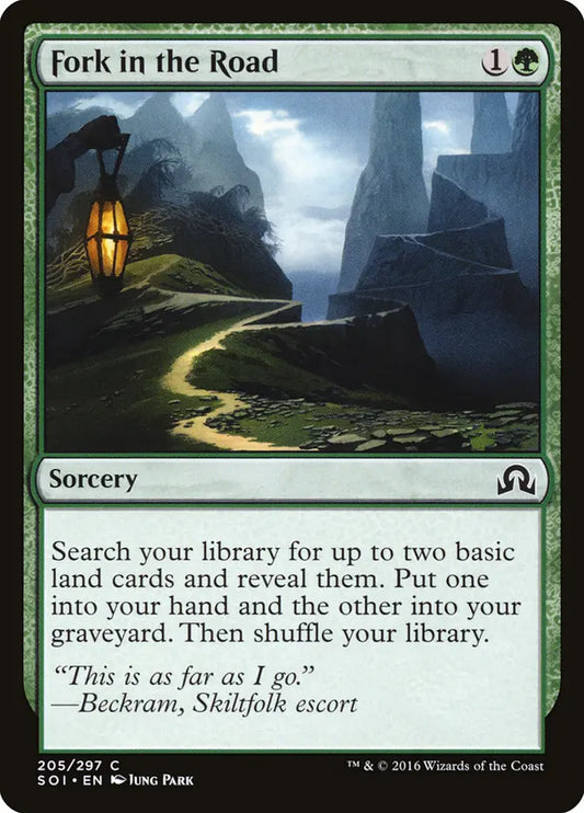 Fork in the Road Shadow Over Innistrad