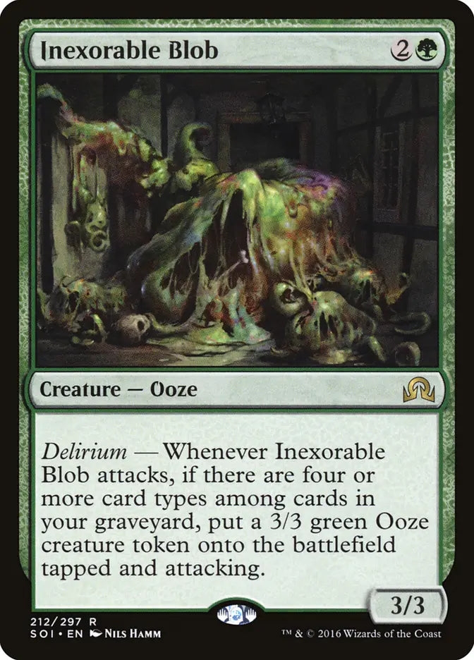 Inexorable Blob Shadow Over Innistrad