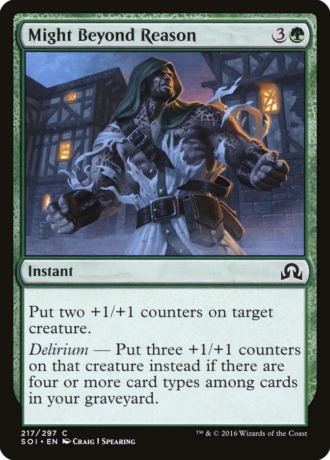Might Beyond Reason Shadow Over Innistrad