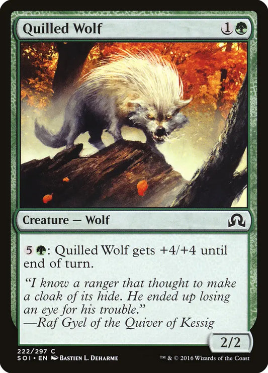 Quilled Wolf Shadow Over Innistrad