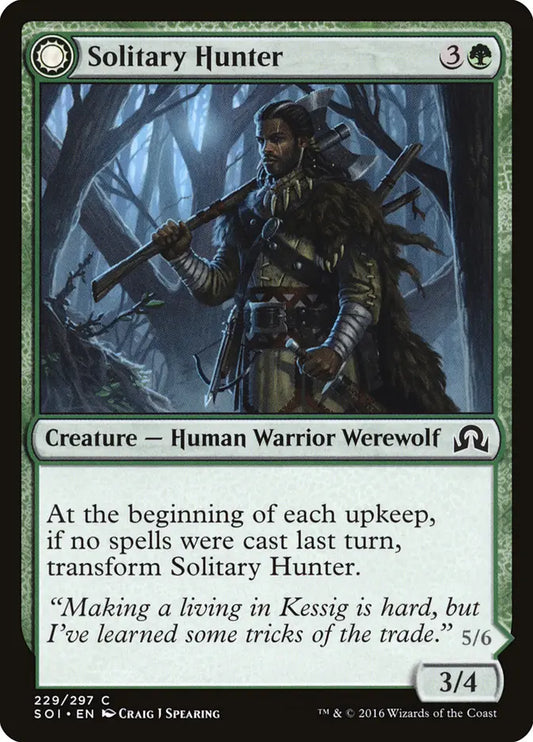 Solitary Hunter Shadow Over Innistrad