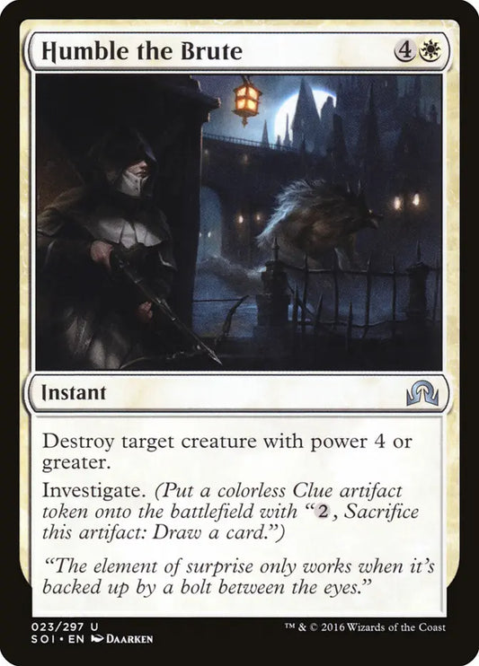 Humble the Brute Shadow Over Innistrad