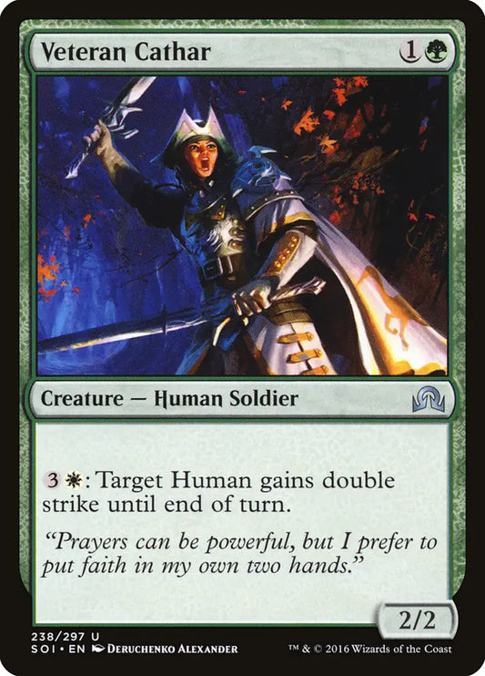 Veteran Cathar Shadow Over Innistrad