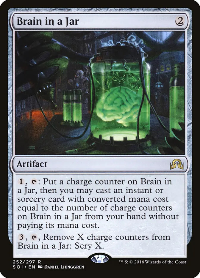 Brain in a Jar Over Innistrad