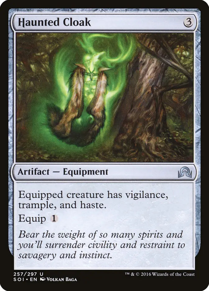 Haunted Cloak Shadow Over Innistrad