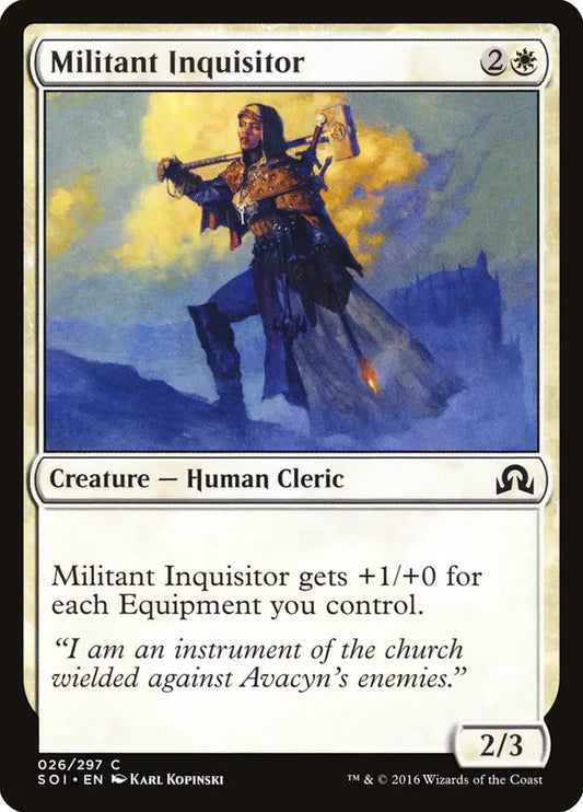 Militant Inquisitor Shadow Over Innistrad