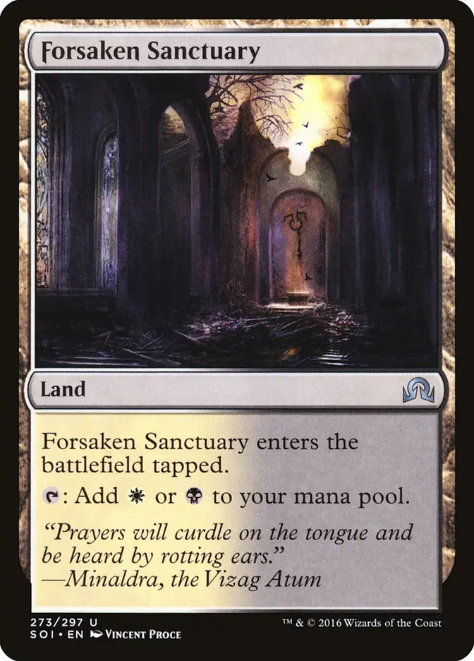 Forsaken Sanctuary Shadow Over Innistrad