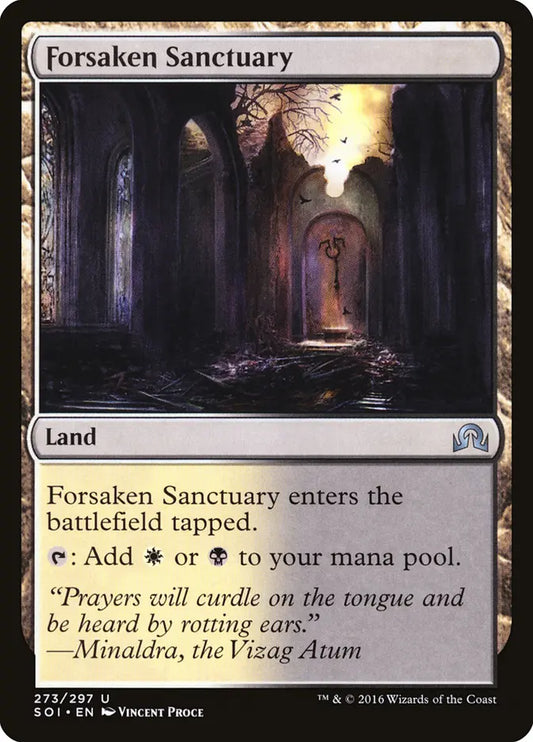 Forsaken Sanctuary Shadow Over Innistrad